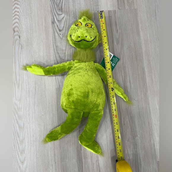 How the Grinch Stole Christmas 20” Plush Green Dr; Seuss Holiday Classic Gift - Picture 4 of 7